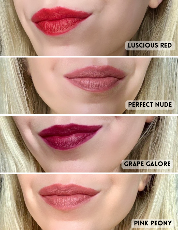 Meroda Velvet Dream Lipstick Swatches